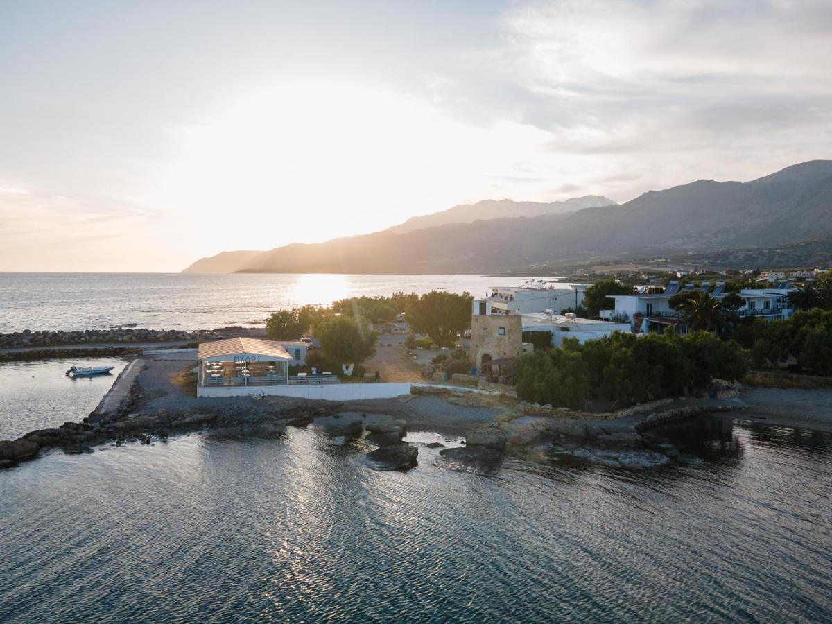Mylos Seaside Experience Frangokásztelo Kültér fotó